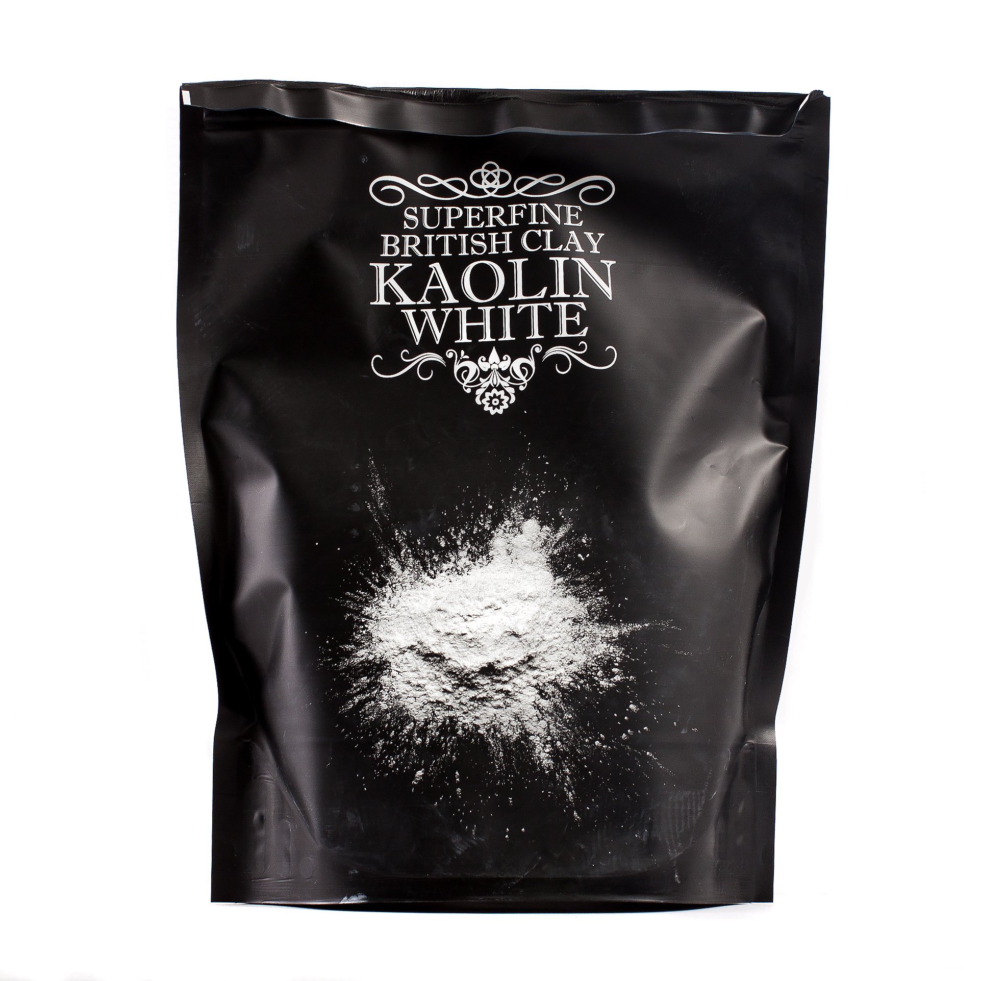 Mystic Moments | Kaolin White Superfine British Natural Clay 1Kg - Pure & Natural Vegan GMO Free