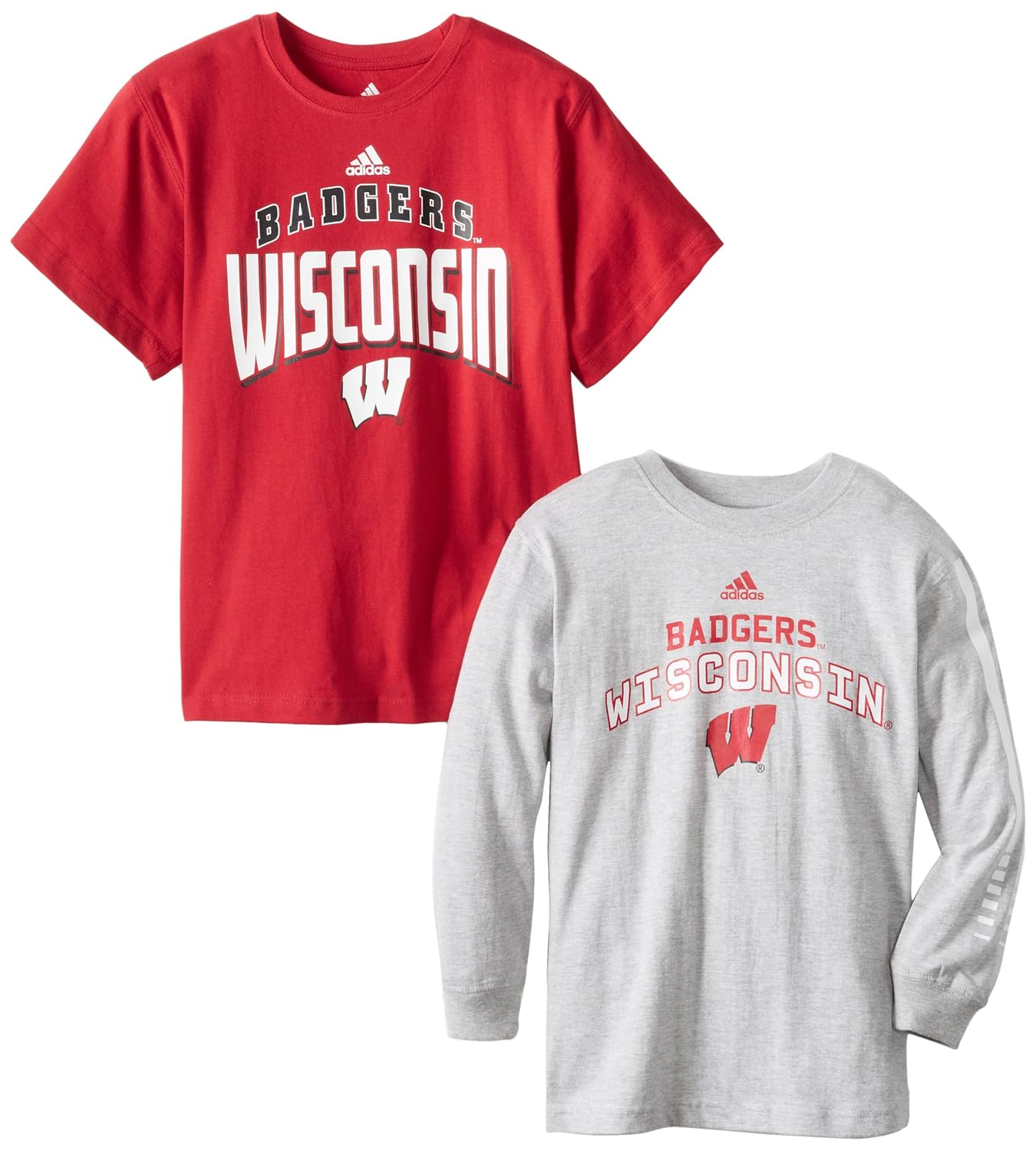 NCAA Wisconsin Badgers 3in1 Combo Tee, University Red, XLarge