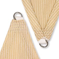 ShadeMart 10' x 10' x 14.1' Beige Right Triangle