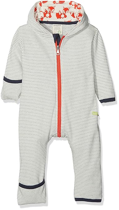 loud + proud Unisex Baby Strampler Overall Frottée
