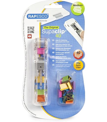 clip！smap! Amazon.com : Rapesco Supaclip #40 See Through Dispenser with 25