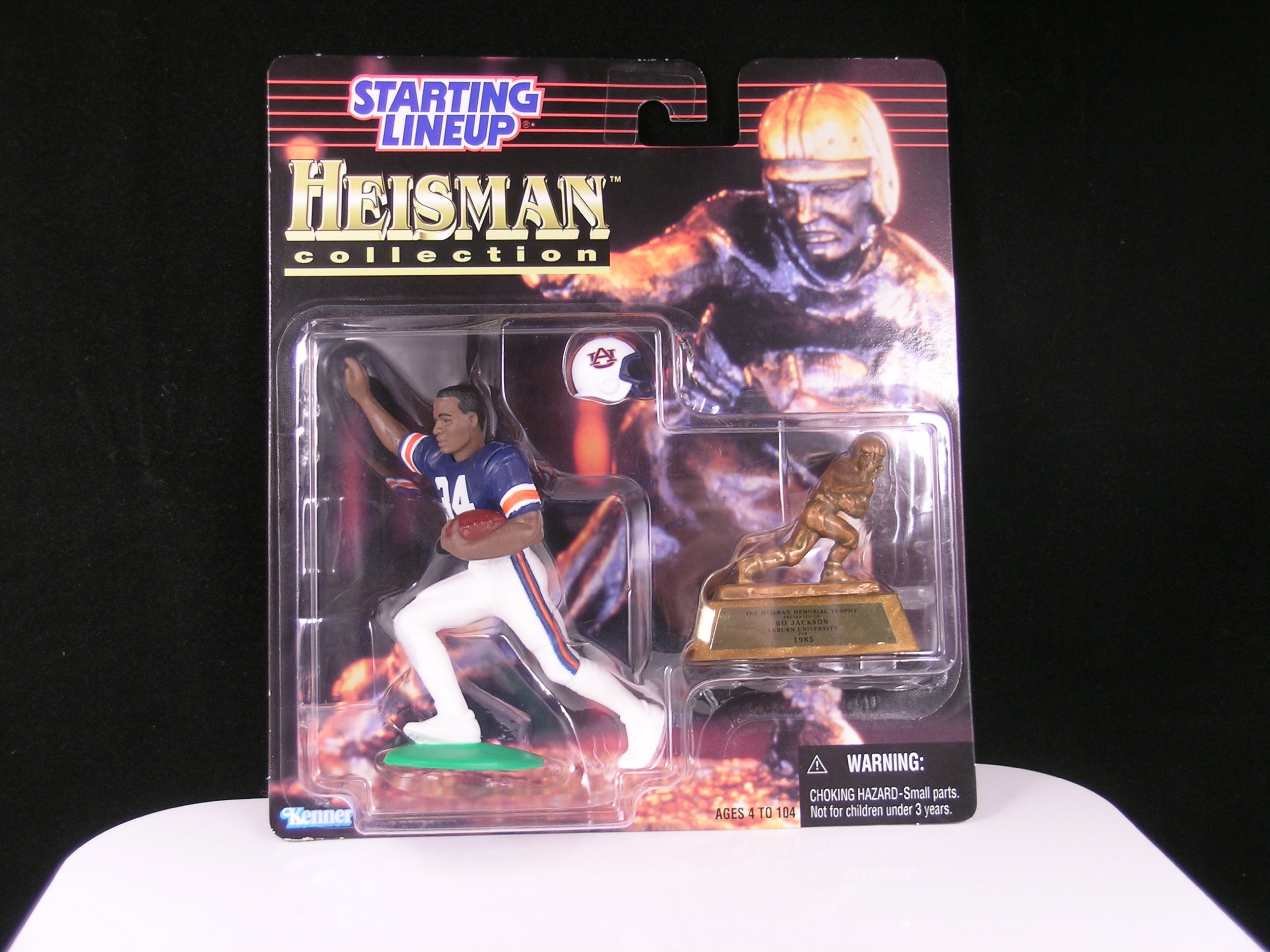 BO JACKSON / AUBURN UNIVERSITY TIGERS 1997 NCAA College Football HEISMAN COLLECTION Starting Lineup 