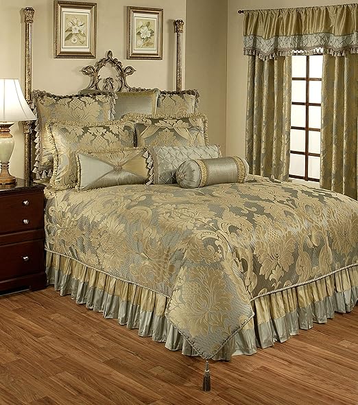 Amazon Com Austin Horn Classics Duchess 3 Piece Luxury Comforter