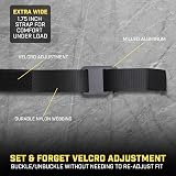 Holstery Modbelt Modular EDC Tool Belt 1.75 Inch MIL-SPEC Nylon Black XL view 3