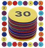 Carpet Markers 5" for Kids, Multicolor Spot Circle