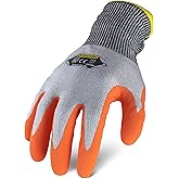Ironclad Insulated Cut Resistant Latex Glove; Sandy Latex Coating, A6 Cut Resistant, Sized XS, S, M, L, XL, XXL (1 Pair) (SKC4LW-04-L)