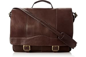 David King & Co. Porthole Brief with Inside Organizer, Cafe, One Size