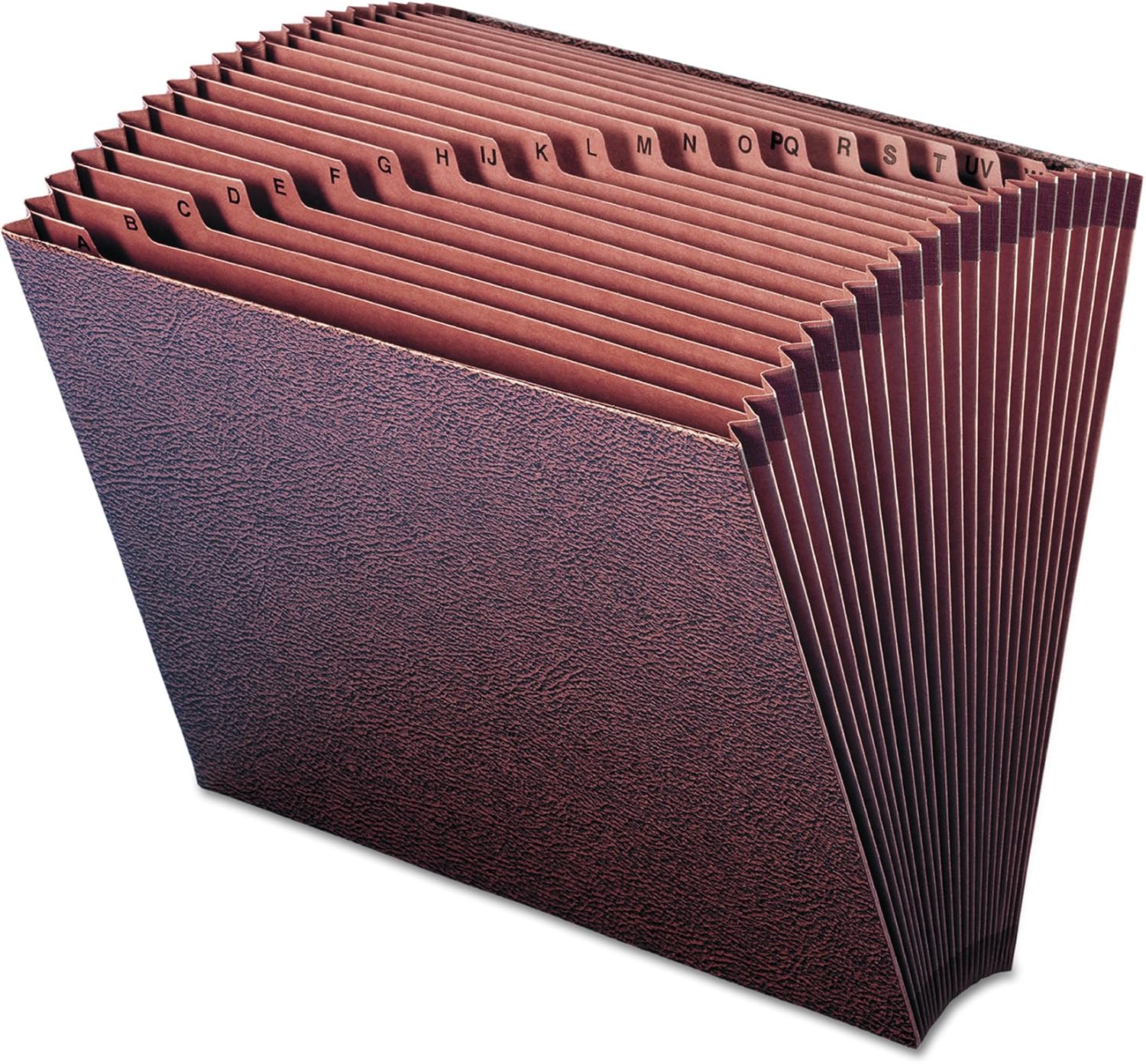 Smead TUFF Expanding File, 31 Pockets, Daily (1-31), Letter Size, Redrope (70467), LEATHER-LIKE : Expanding File Jackets And Pockets : Office Products