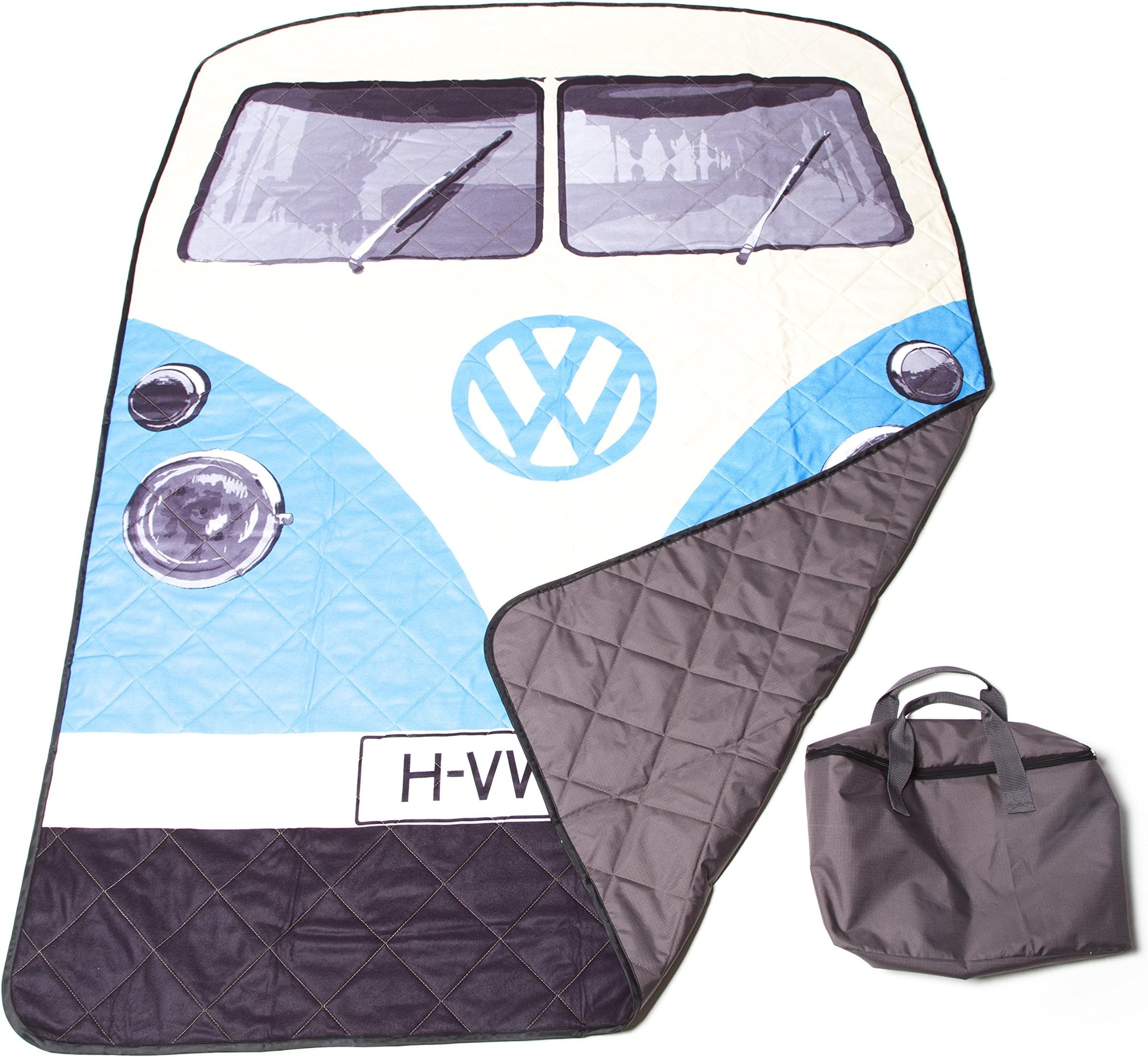 VW Volkswagen T1 Camper Van Picnic Blanket - Multiple Color Options Available