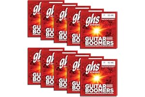 GHS Strings, GBL Boomers, Nickel Plated Steel Electric Guitar Strings, Legendary Strength, Consistent Intonation, Long Lastin
