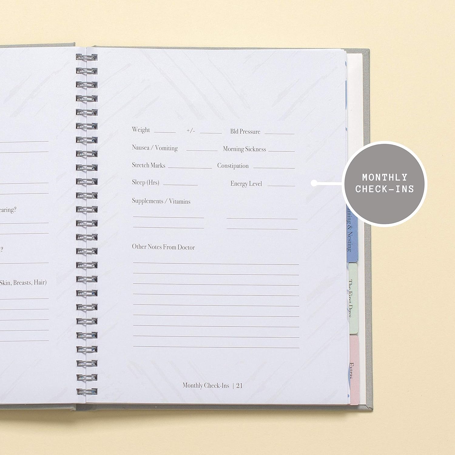 KITLIFE Pregnancy Planner Baby Book – Guided Pregnancy Journal – Ideal New Baby Journal for First Time Moms – Gender Neutral Memory Book – Perfect New Baby/Shower Gift : Baby