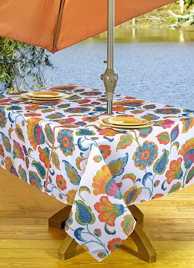 35+ concrete outdoor dining table with umbrella hole Pedestal horchow