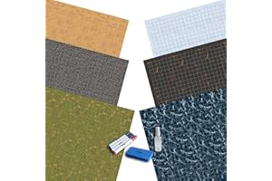 Path Gaming Double Sided Battle Grid Game Mat 36 X 24 Inches - 3 Mats, 6 Terrains, 4 Markers, 1 Eraser, and 1 Spray Bottle. G