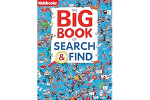 The Big Book of Search & Find - Fun Hidden Object Game for Kids | Boosts Focus & Observation Skills | Engaging Brain-Training Activity Book