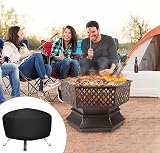 Guangyu Fire Pit Cover 80x80x65cm Waterproof Oxford Fabric UV Resistant view 6