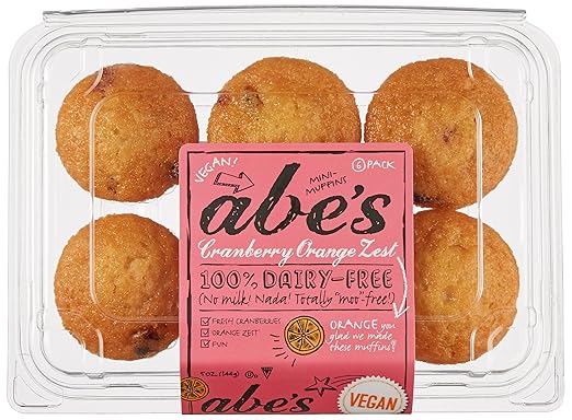 Abe's Vegan Muffins, Cranberry Orange