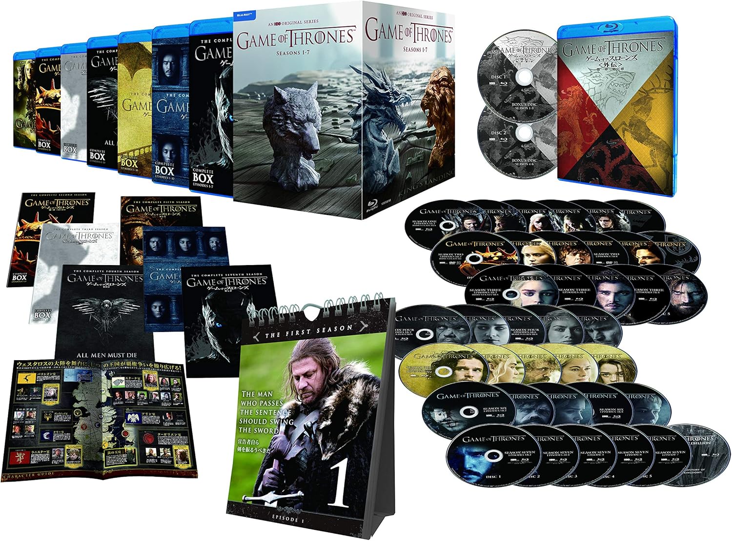 Amazon ゲーム オブ スローンズ 第一 第七章 ブルーレイ ボックス 初回限定生産 35枚組 ボーナス ディスク5枚付 Blu Ray Tvドラマ