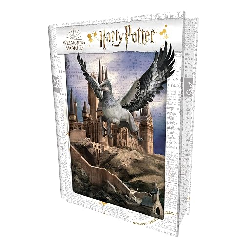PRIME 3D | Harry Potter - Buckbeak | 3D Lenticular Jigsaw Puzzle | 43cm x 31cm - 300 pcs | Games & Puzzles | Ages 6+