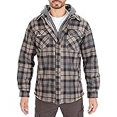 Smith's Workwear mens Big Men's Sherpa-lined Microfleece Shirt Jacket