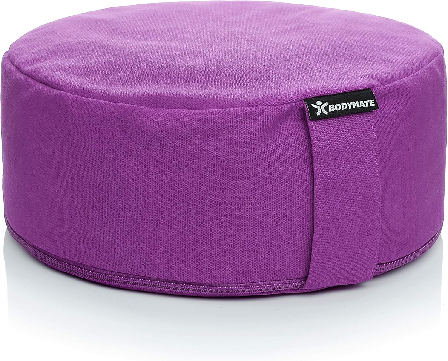 BODYMATE Meditation Cushion/Yoga Pillow D=12inch H=5inch Removable