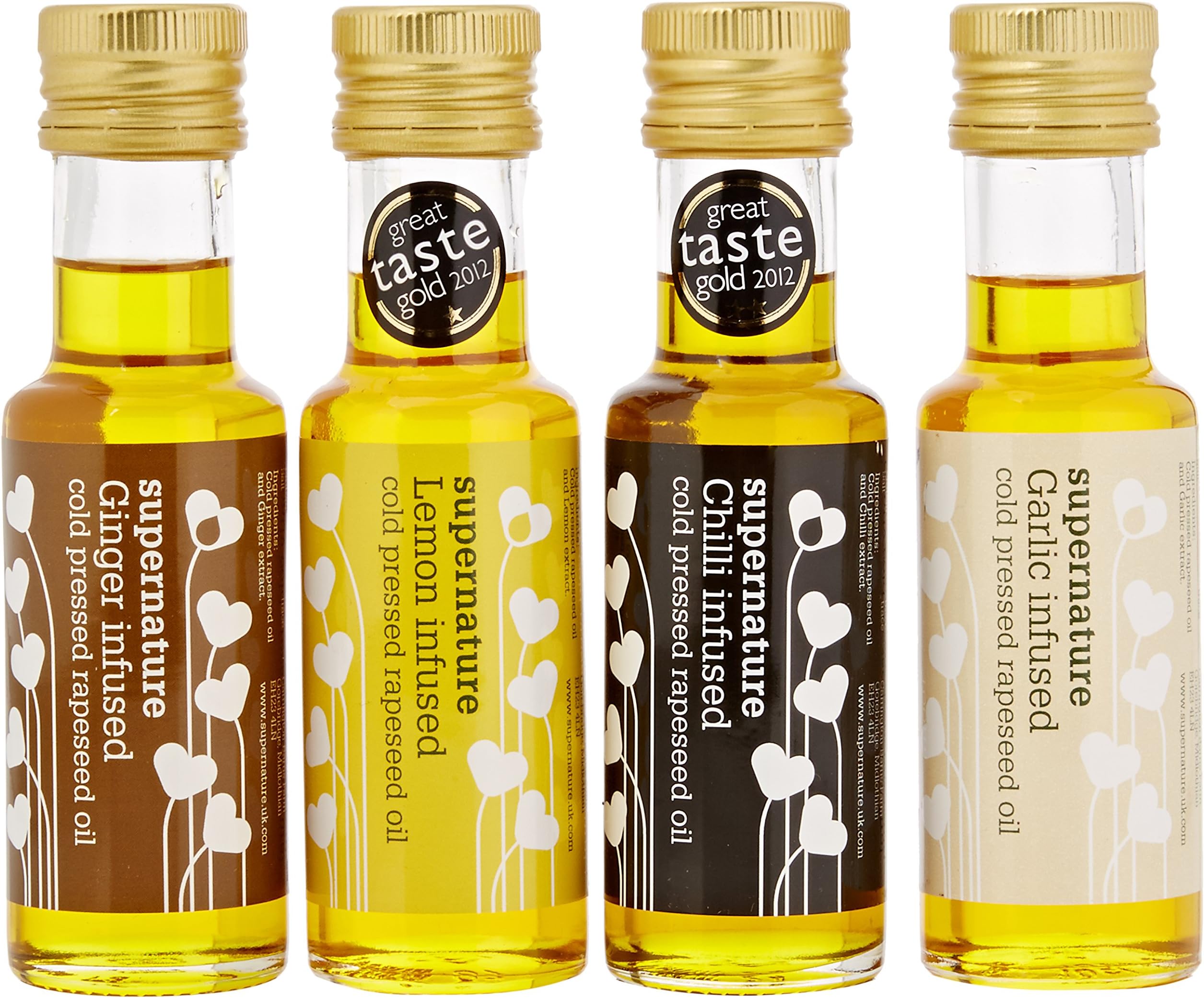 Supernature Cold Pressed Rapeseed Oil Classic Gift Pack 100 ml (Pack of 4)