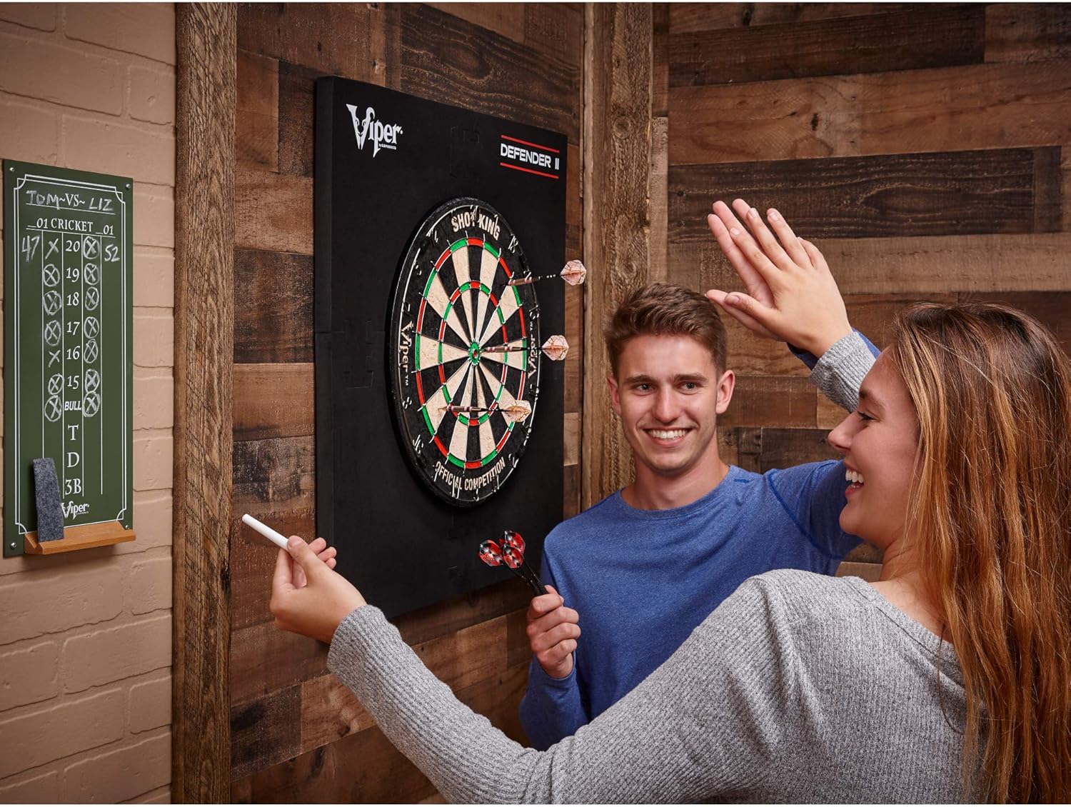 Viper Chalk Scoreboard: Cricket and 01 Dart Games, Green, 15.5" H x 8" W : Dart Equipment : Sports & Outdoors