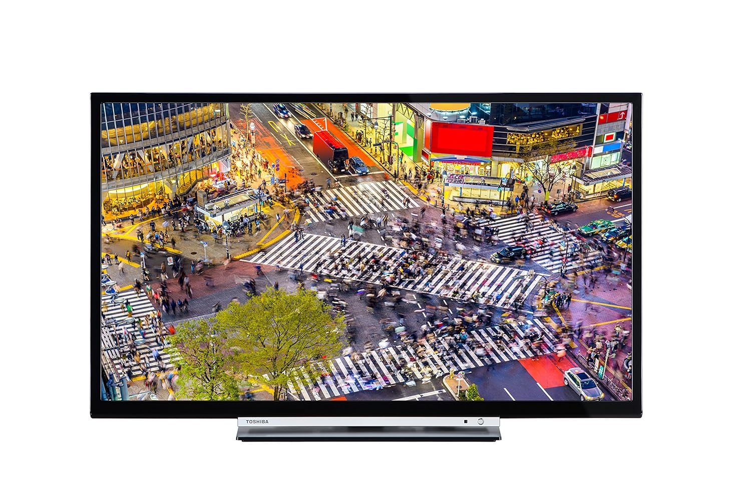 Toshiba 24D3753DB 24-Inch HD Ready DVD Smart TV with Freeview Play - Black  (2017 Model): Amazon.co.uk: TV