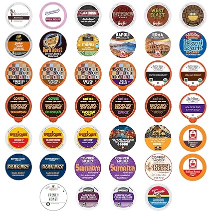 Dark Roast Coffee Pod Variety Pack Dark Strong And Bold Coffee