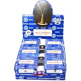 Shrinivas Sugandhalaya Satya Sai Baba Nag Champa Incense Dhoop Cones, 144 Cones