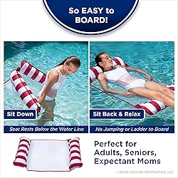 Aqua 2-in-1 Catalina XL Pool Float & Water Hammock
