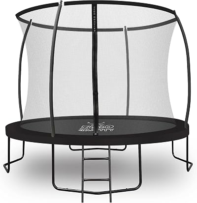 Zero Gravity Ultima 4 10ft Trampoline Black Edition