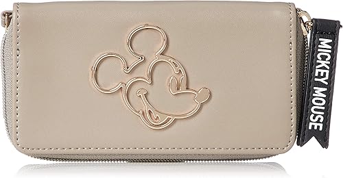 Amazon Co Jp アコモデ Disney ディズニー ミッキーマウス メタルパーツ Iphoneケース お財布ポシェット D Xb5 Iphone6 6s 7 8対応 グレー シューズ バッグ