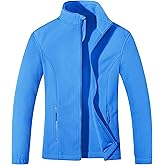 MAGCOMSEN Women's Fleece Jacket Zip Up Coat Lightweight Soft Warm Long Sleeve Jackets with Pockets for Winter