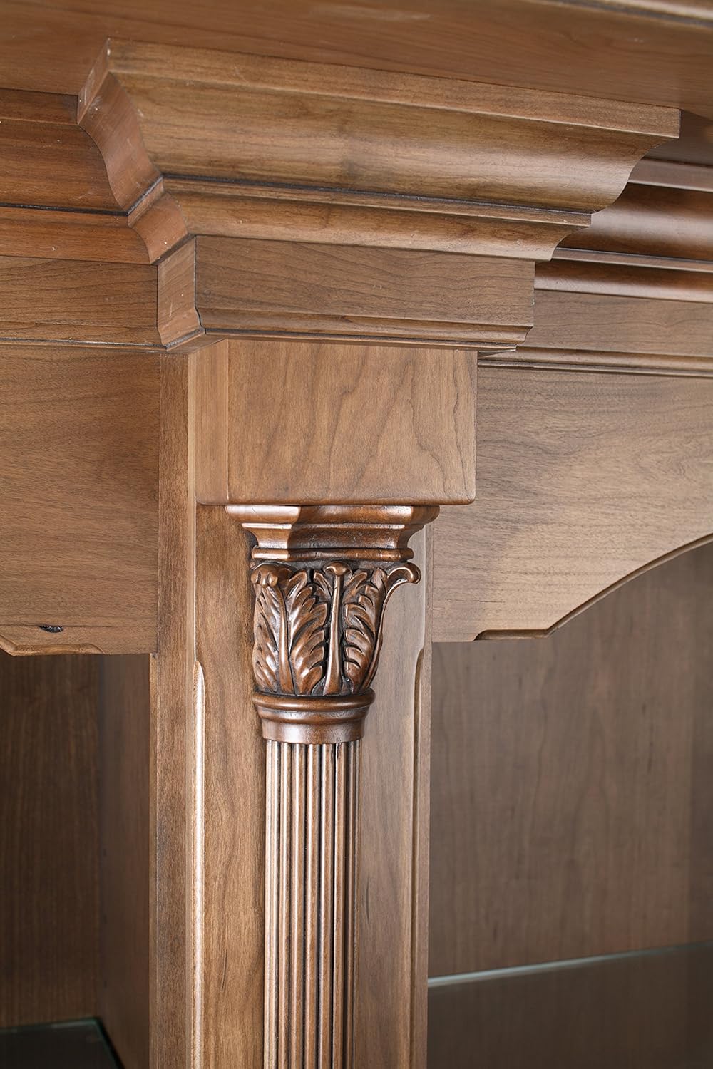 Alder Brown Wood Inc 01962530AL2 Half Series 250 Roped Half Round