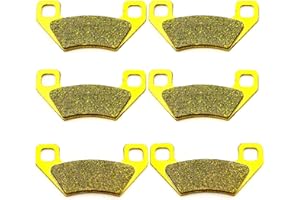 Master Chen Front Rear Brake Pads Brakes for Arctic Cat 650 500 700 1000 Thundercat FA395FR ATV MC0088-PAD