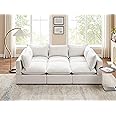 VANOMi Modular Sectional Sofa, 6 Seater Sleeper Sectional Sofa Modular Sectional Couch for Living Room, Sofa Bed-M