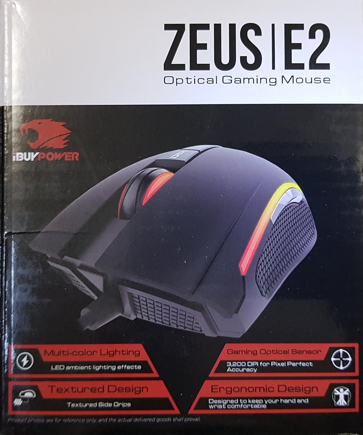 Amazon Com Ibuypower Zeus E2 30 Dpi Optical Gaming Mouse Video Games