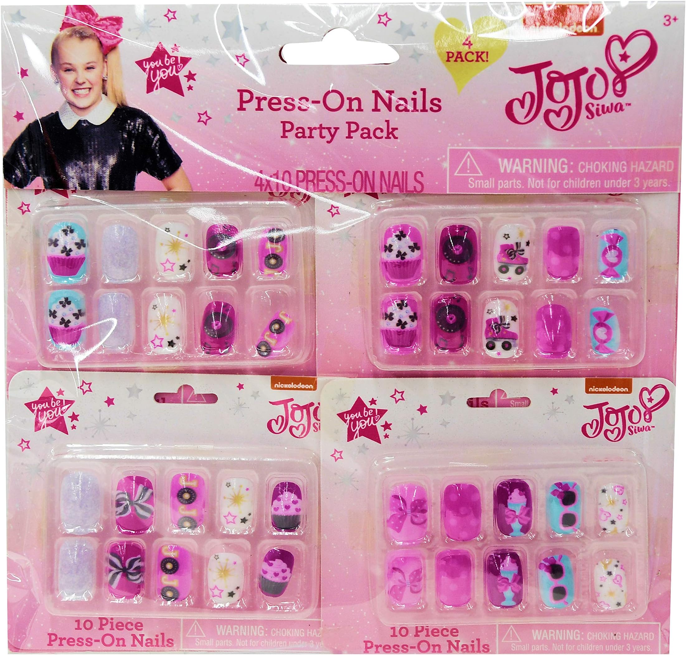 JoJo Siwa Press-On Nails Party Pack