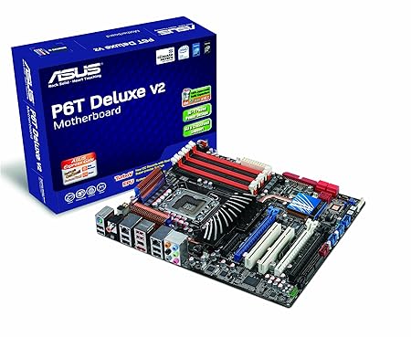 ASUS P6T DELUXE V2 Mainboard (Sockel 1366, kein on board VGA, QPI MHz FSB ATX)