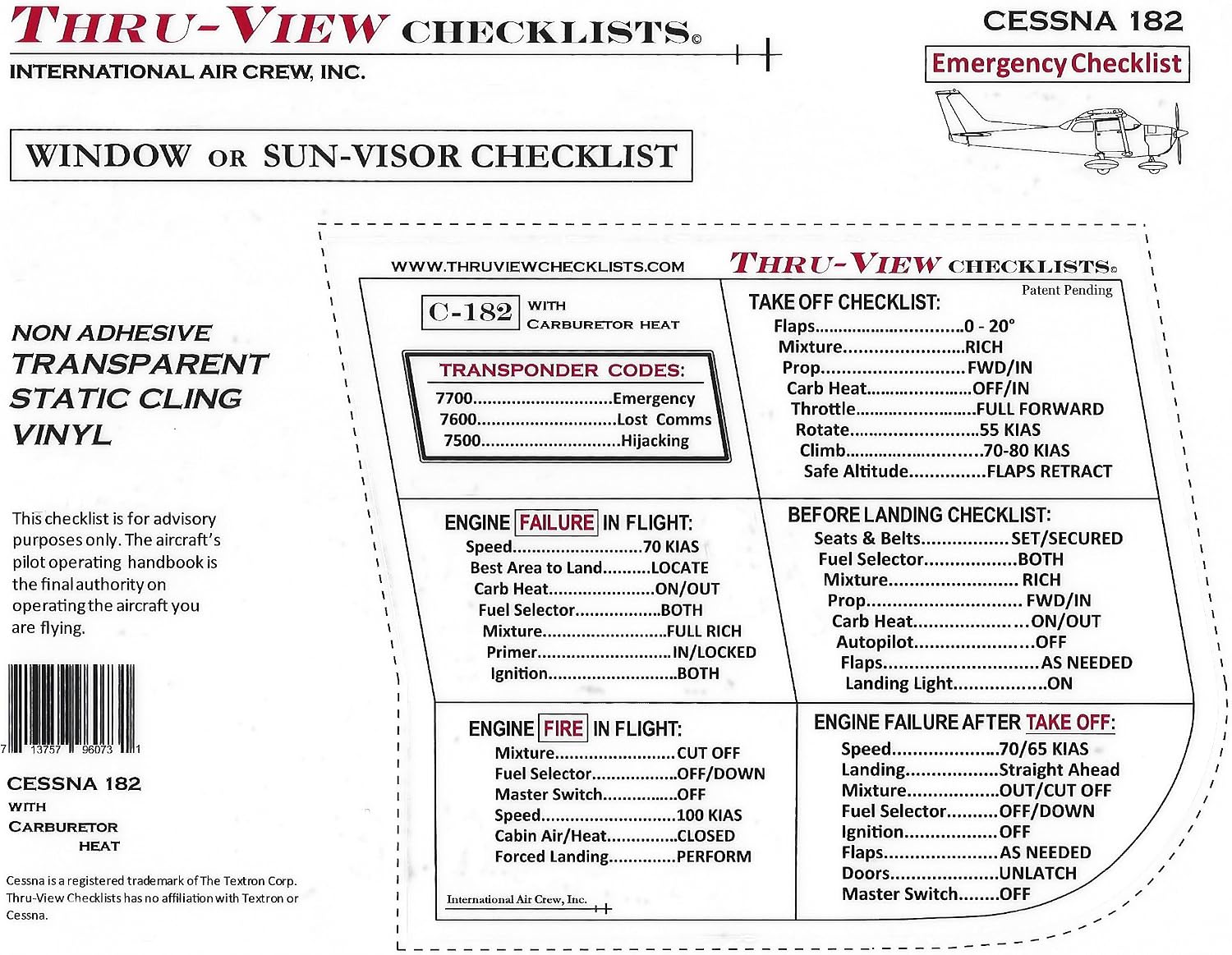 Diamond Da40 Normal Procedures Checklist – VWNK