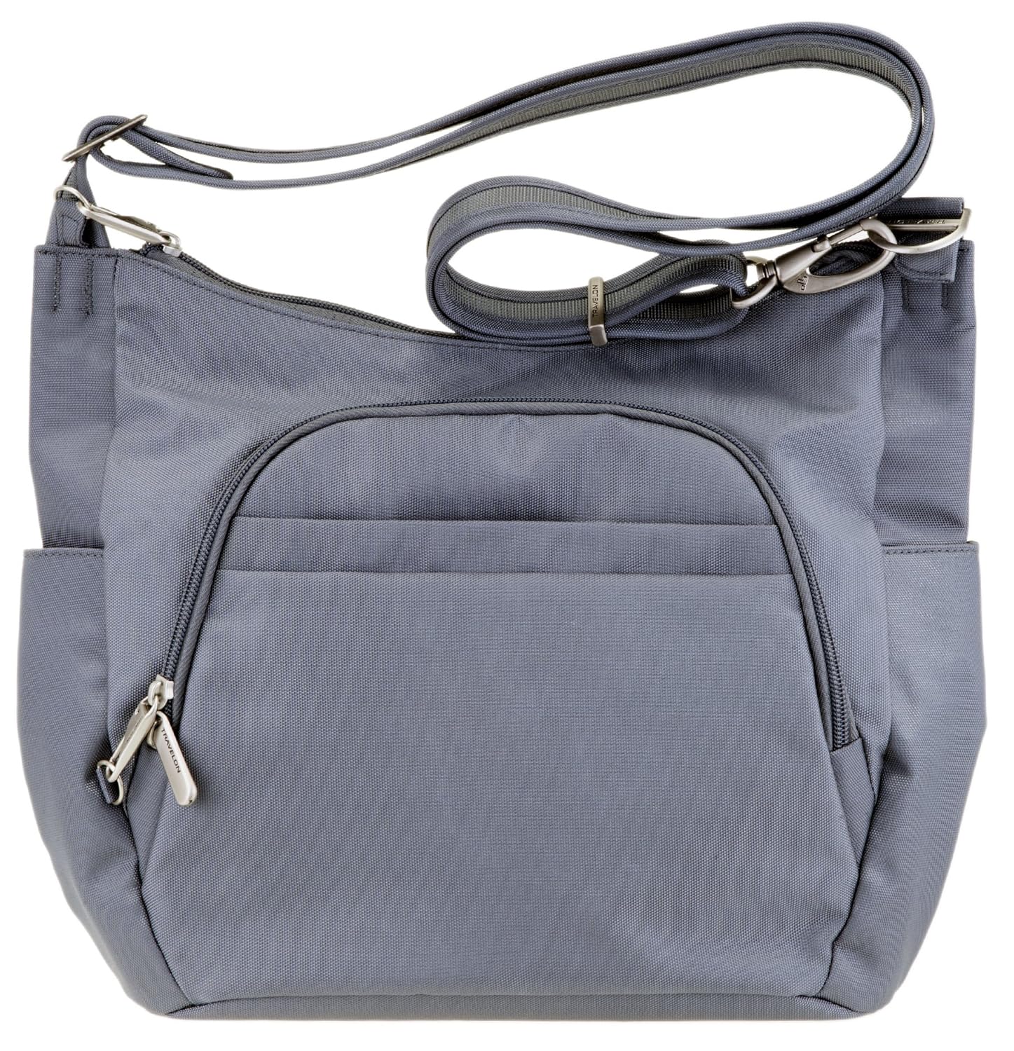 Travelon AntiTheft CrossBody Bucket Bag (Pewter) Amazon.ca Luggage