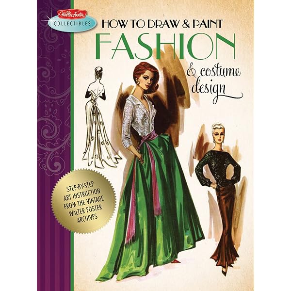 Fashion Illustration 1920-1950: Techniques and Examples (Dover Art