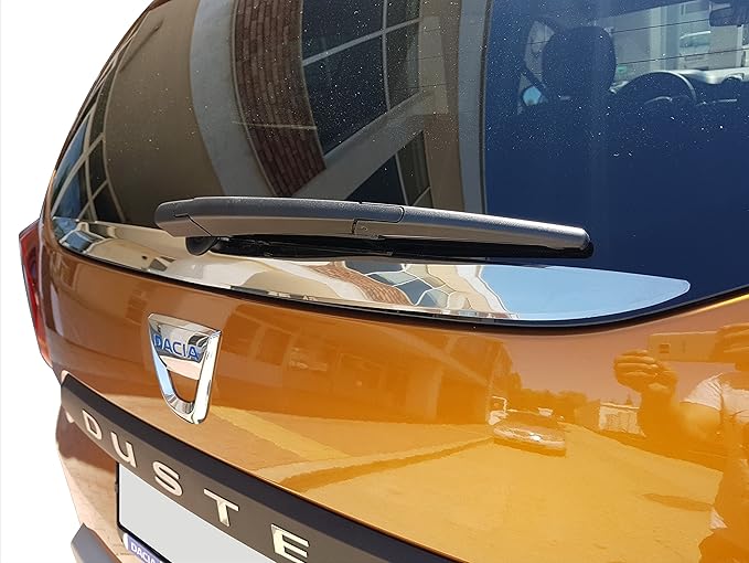 Tira para Ventana Trasera de Acero Inoxidable Pulido Espejo para 2018