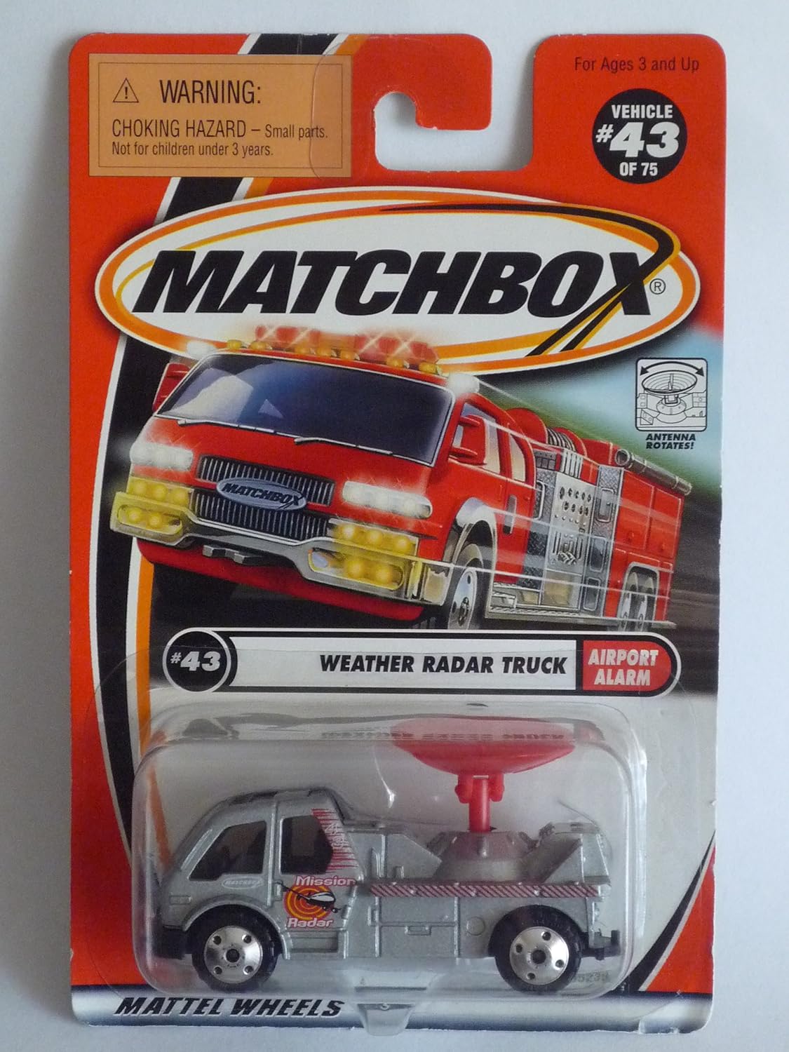 matchbox radar truck