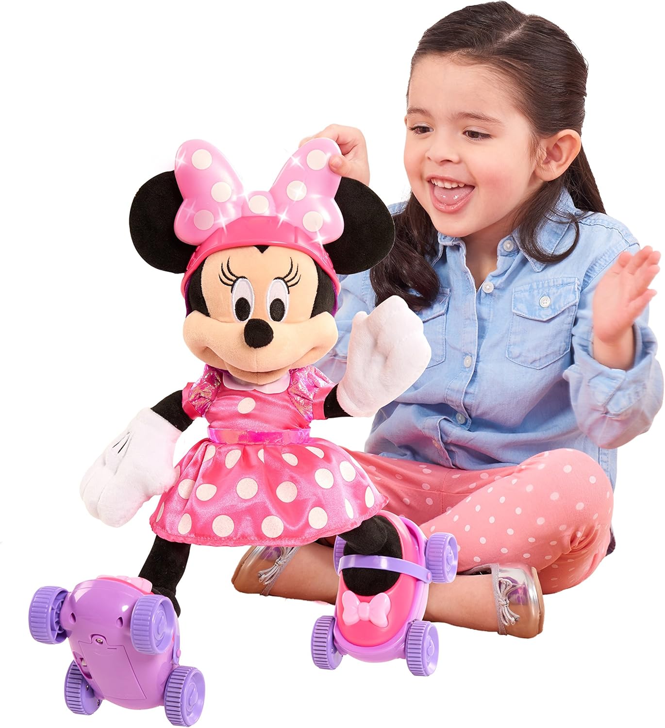 minnie mouse roller skating doll