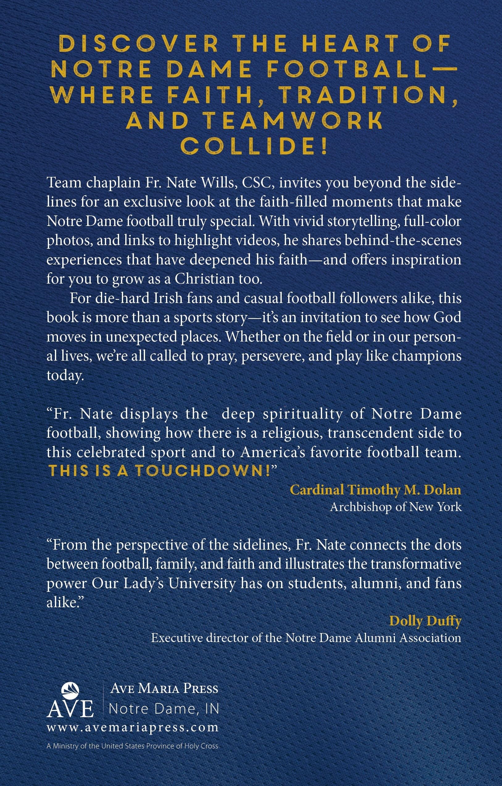 Pray Like a Champion Today: Sacred Stories from the Sidelines of Notre Dame Football