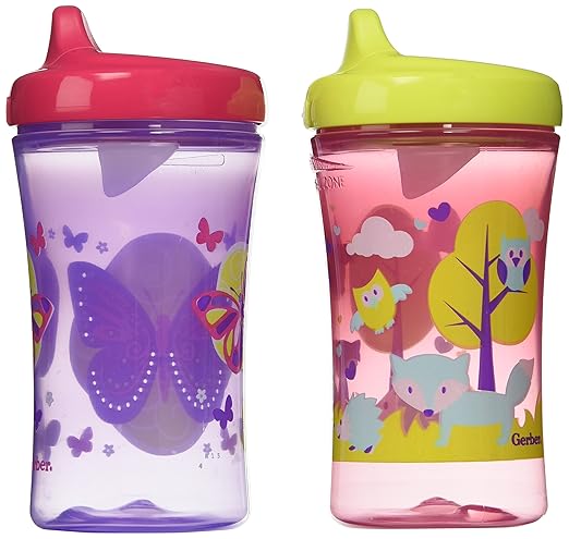 Gerber Graduates Advance Developmental Hard Spout Sippy Cup in Assorted Colors, 10-Ounce