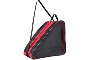 MXiiXM® Roller Skate Bag, Breathable Ice Skate Bags with Adjustable Shoulder Strap, Oxford Cloth Skating Shoes Storage Bag for Women Men Kid and Adults Roller Skate Accessories