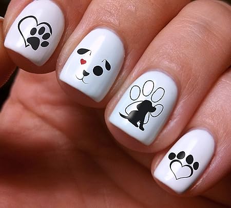 Amazon ネイルアートデカールセット3d Diy犬デコレーション水ステッカー Nail Art Decals Set 3d Diy Dogs Decoration Water Stickers Win A Prize For Feedback コスメ アクセサリー おもちゃ