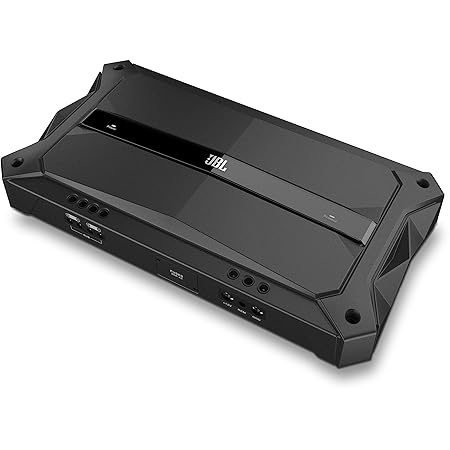JBL GTR Stadium 1001 Auto-HiFi Leistungsstarker 1-Kanal Mono Subwoofer Verstärker (1000W) - Schwarz